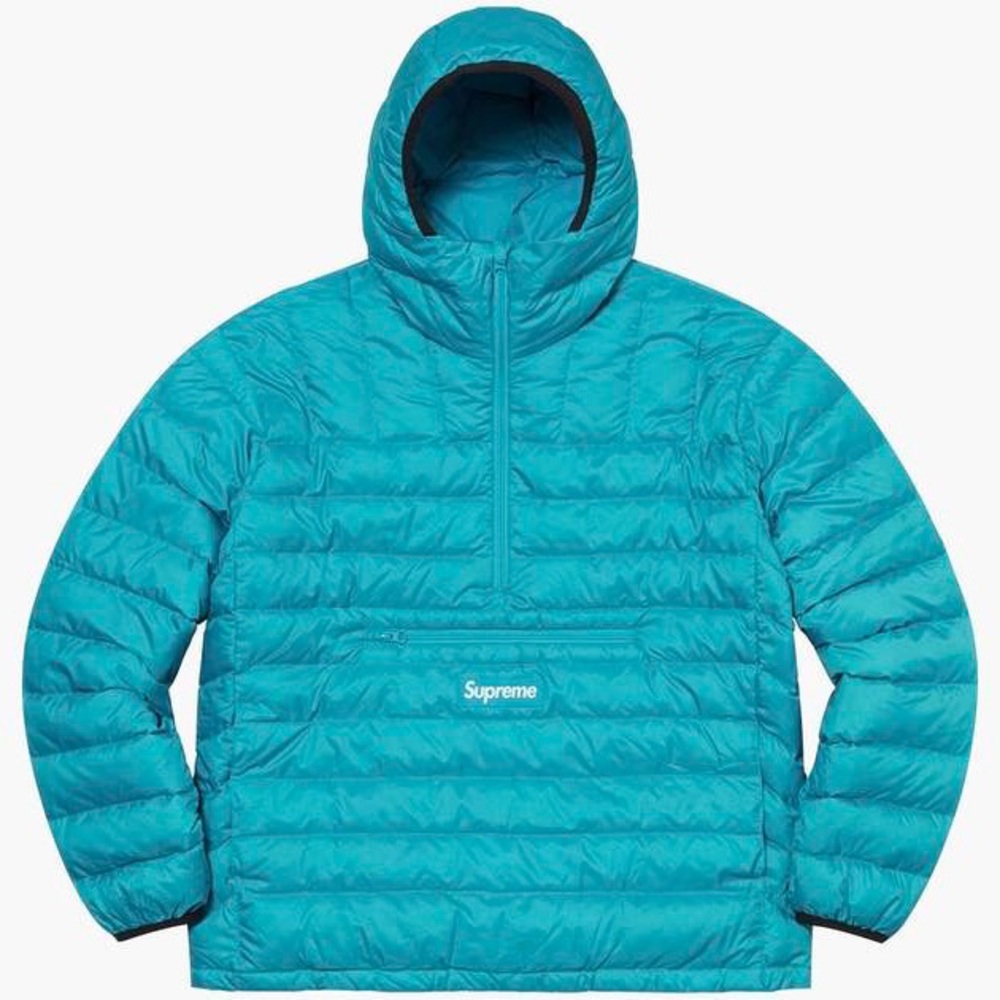 Supreme Micro Down Half Zip Pullover FW21 Teal